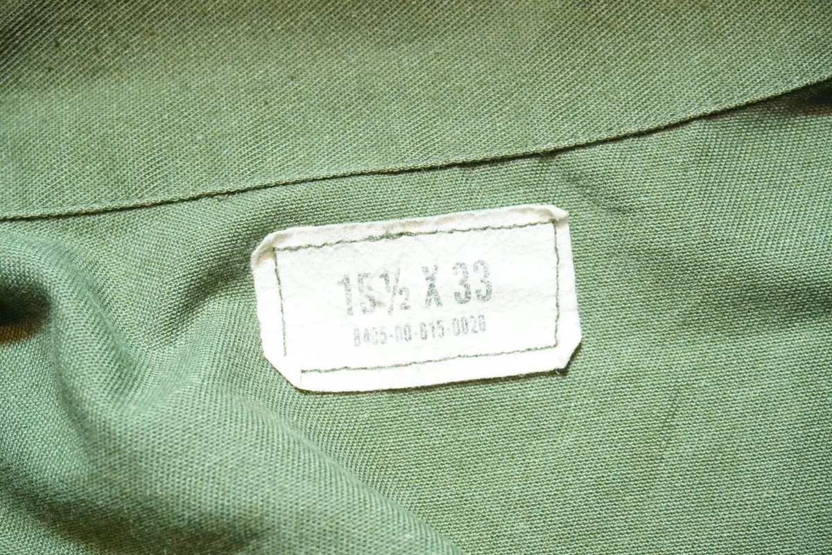 U.S.AIR FORCE Utility Shirt 1984年 size15 1/2 used