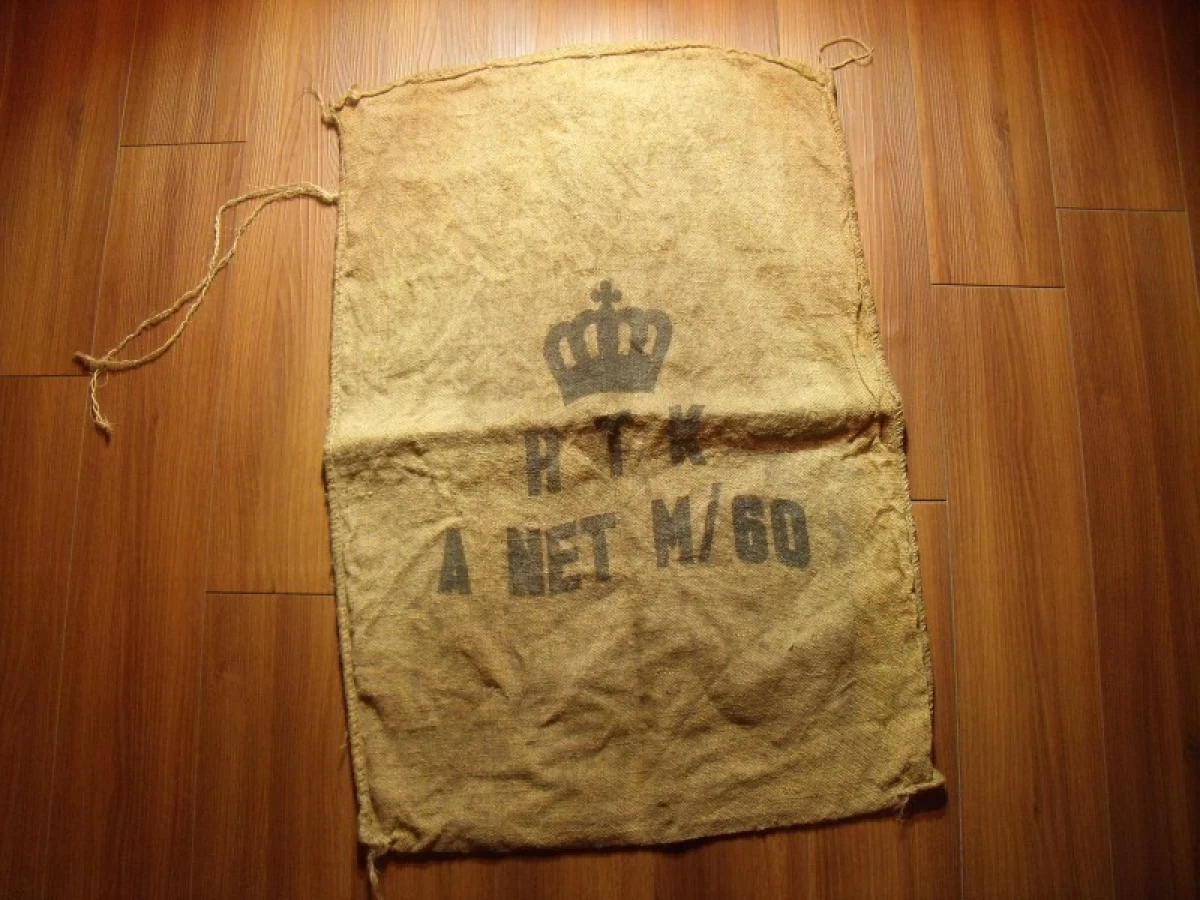 DENMARK Hemp Bag 78cm×58cm used