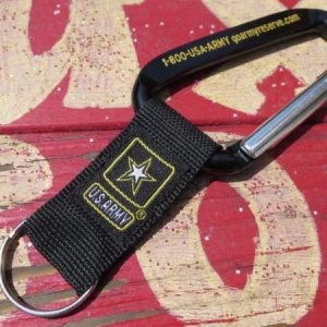 U.S.ARMY Carabiner Key Ring new?