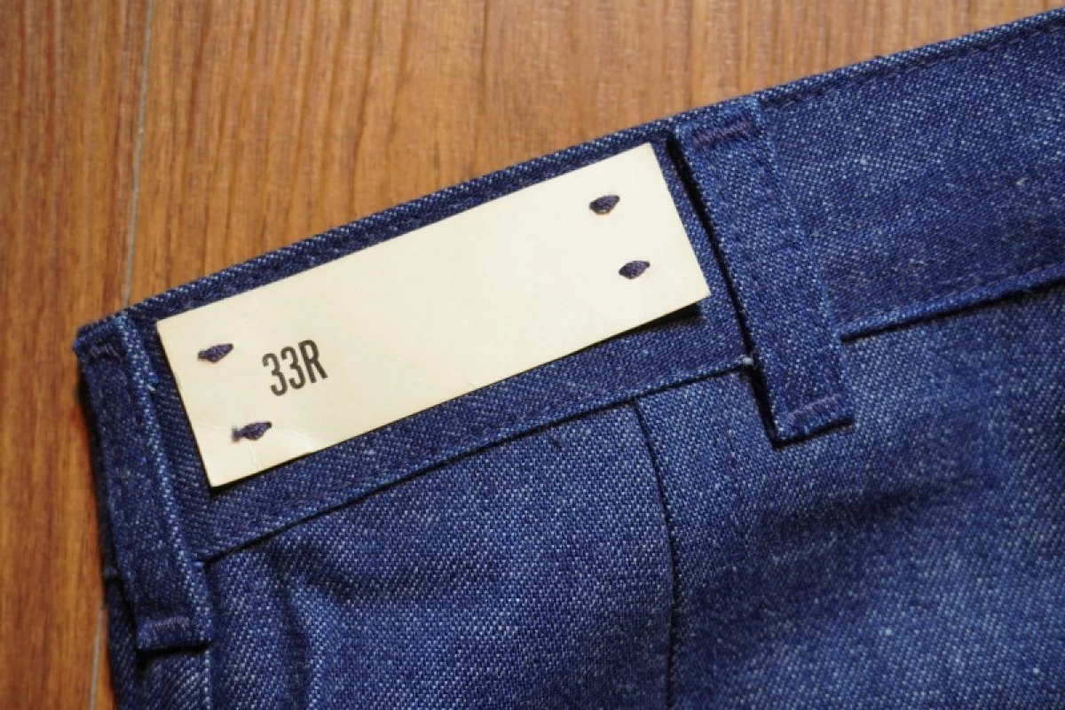 U.S.NAVY Trousers Utility Denim size33Regular new