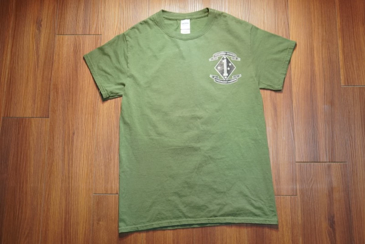 U.S.MARINE CORPS T-Shirt 1st Marine Division sizeS