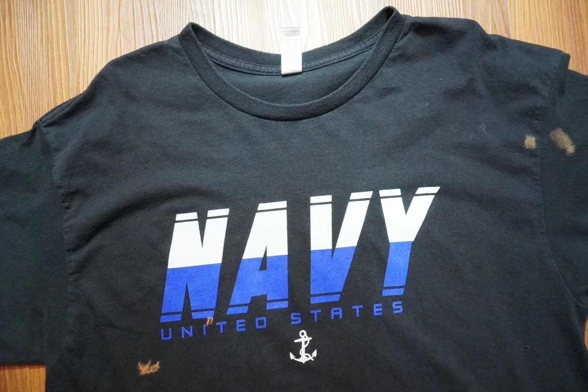 U.S.NAVY Utility T-Shirt sizeL used