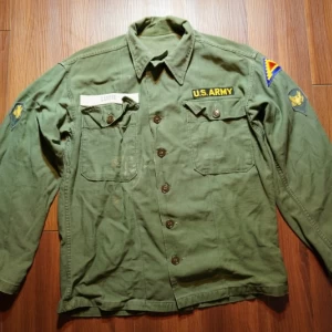 U.S.ARMY Utility Shirt Cotton 1960年代 sizeM? used