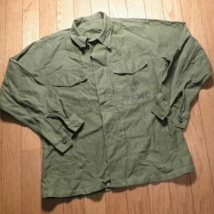 U.S.MARINE CORPS Utility Shirt 1958年 size? used