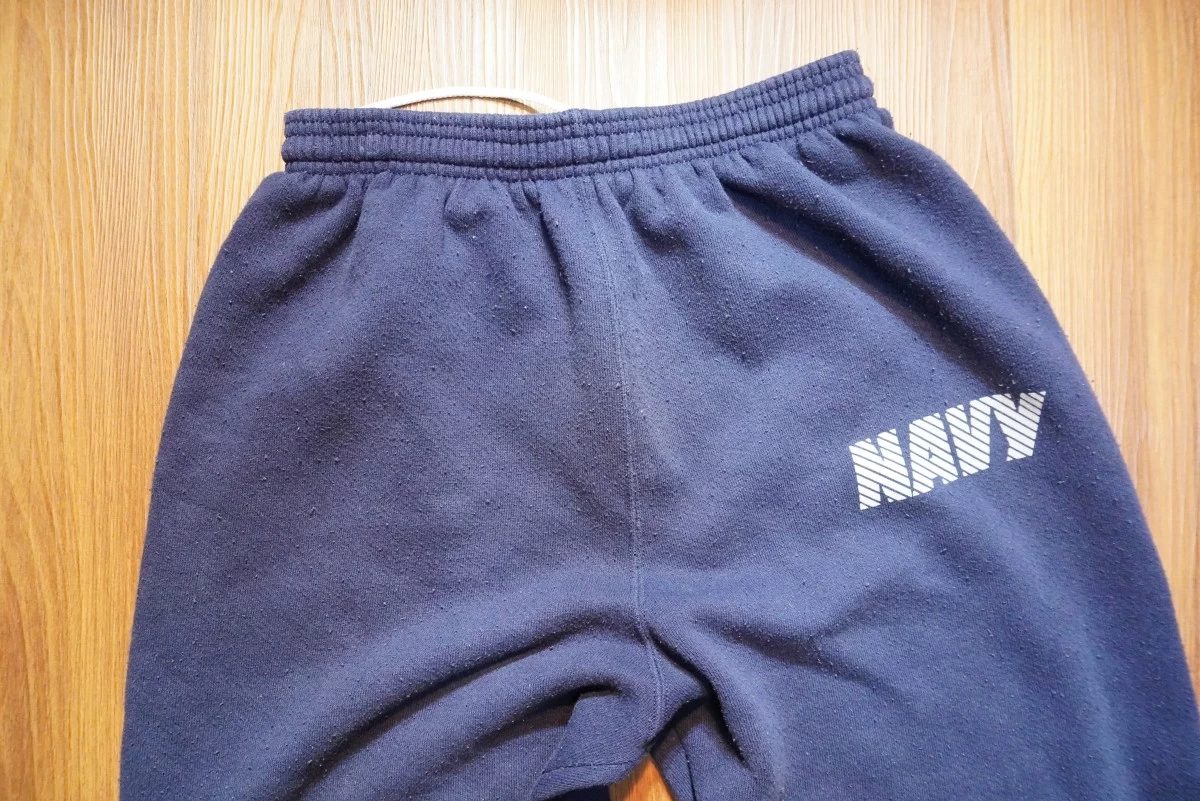 U.S.NAVY Sweat Trousers Physical Training sizeM used