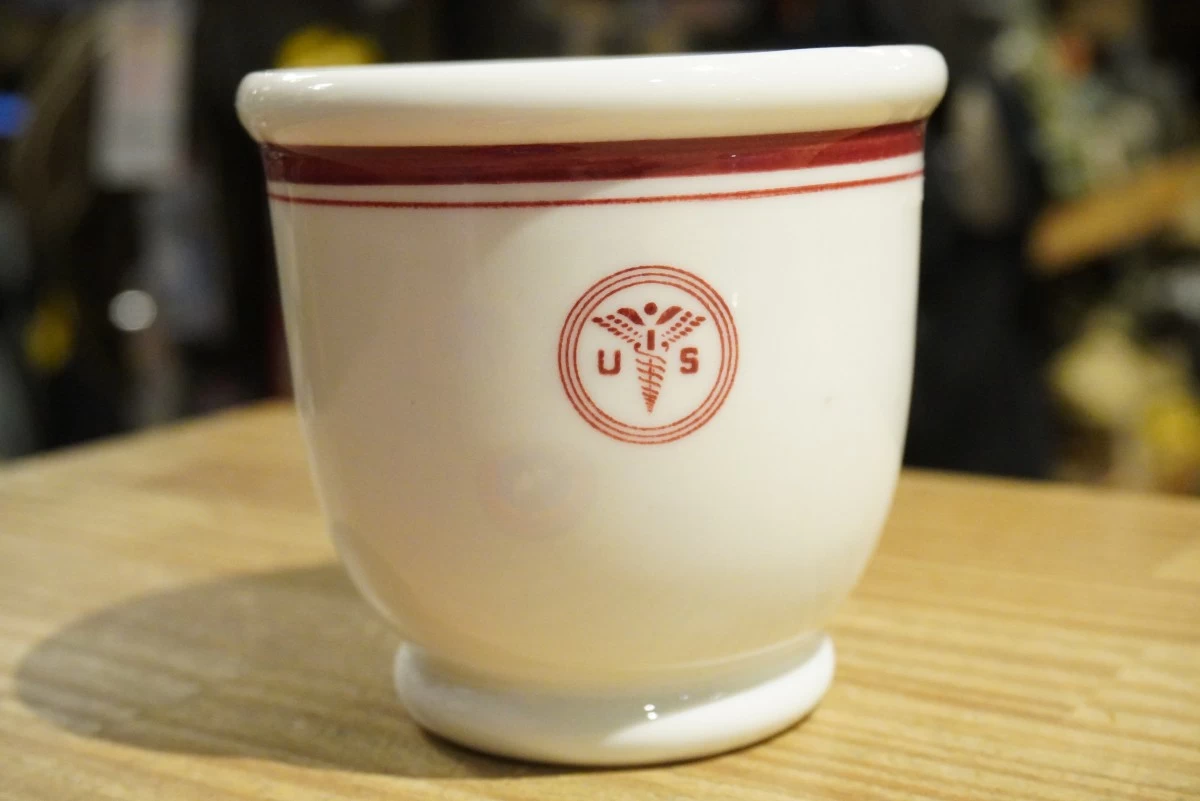 U.S.ARMY Egg Cup? Medical 1940年代? used