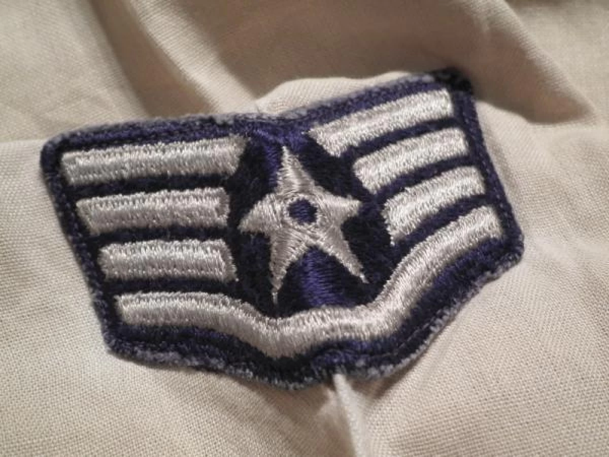 U.S.AIR FORCE Shirt Cotton/Poly 1964年 size16 1/2