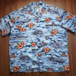 U.S.NAVY Shirt Aloha sizeXL used