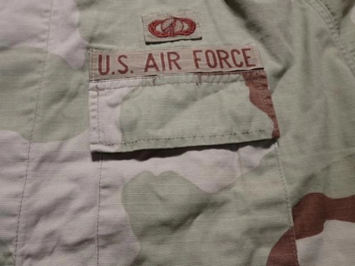 U.S.AIR FORCE BDU Jacket 3ColorDesert sizeL used