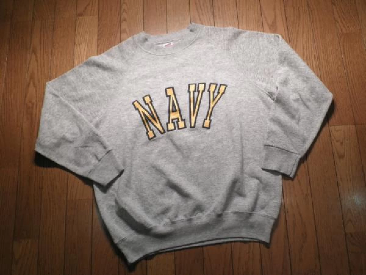 U.S.NAVY Sweat Shirt size  used