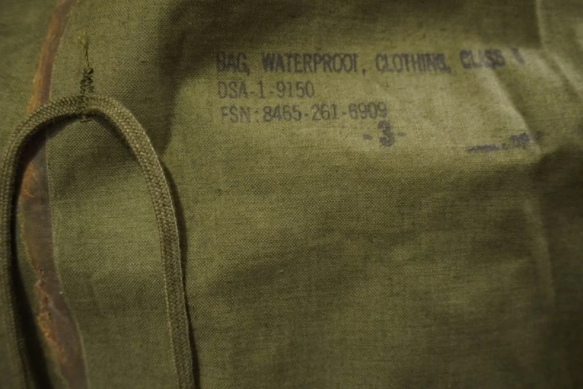 U.S.Bag Water Proof,Clothing 1965-66年 used