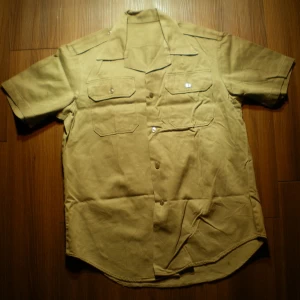 U.S.ARMY Shirt Cotton Kahki 1972年 sizeM used