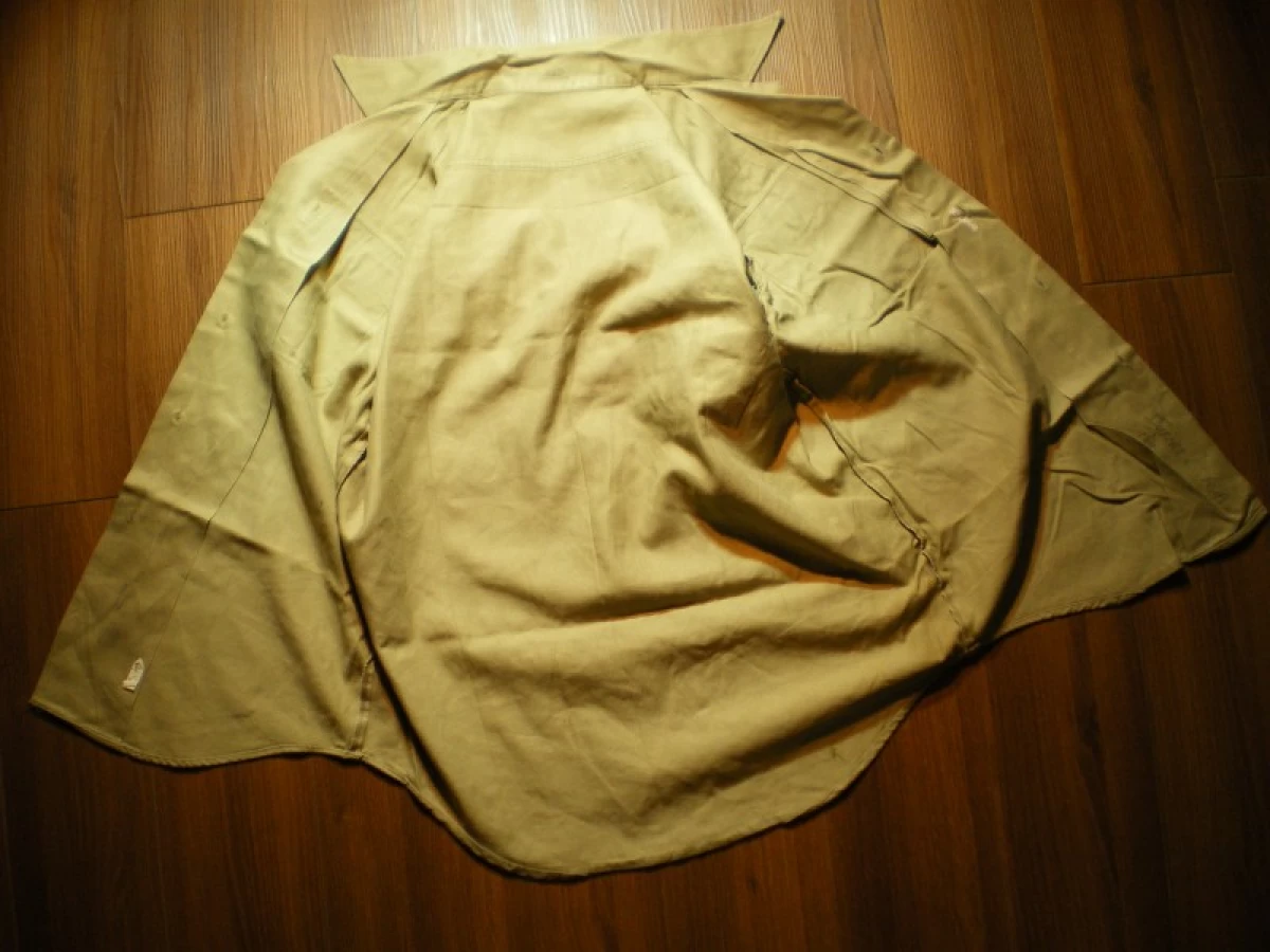 U.S.ARMY Shirt Cotton Kahki 1972年 sizeM used