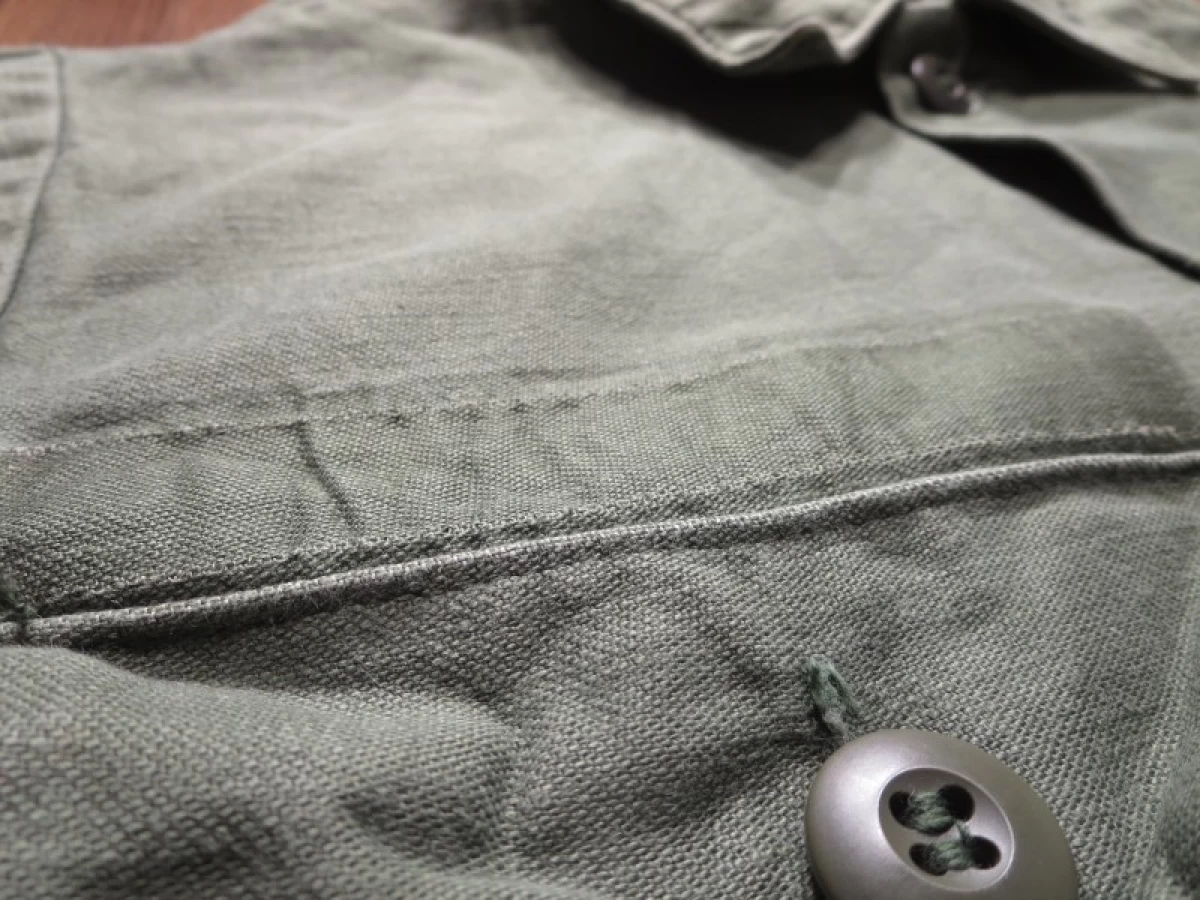 U.S.AIR FORCE Shirt Coton 1976年 size15 1/2 used