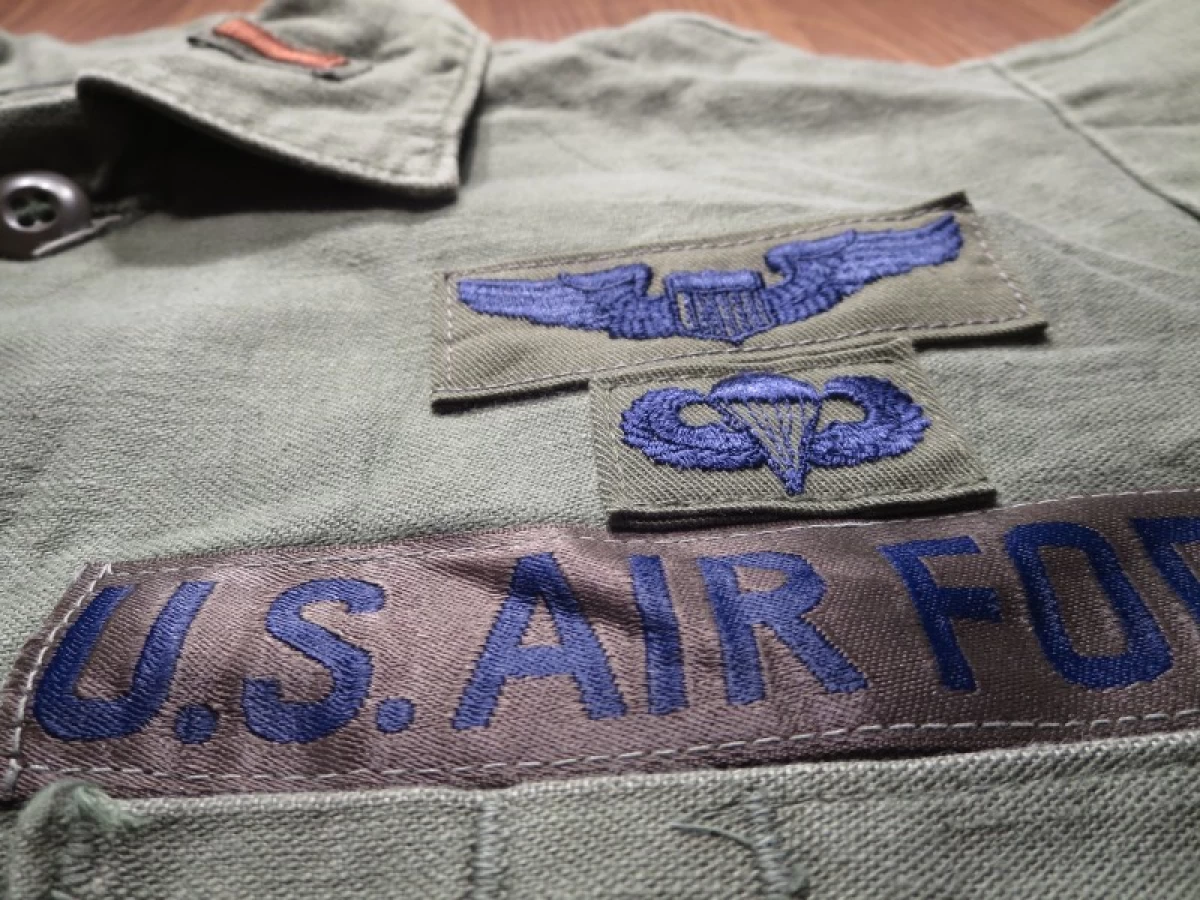 U.S.AIR FORCE Shirt Coton 1976年 size15 1/2 used