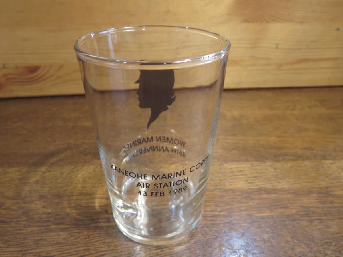 U.S.MARINE CORPS Glass 1989年 used