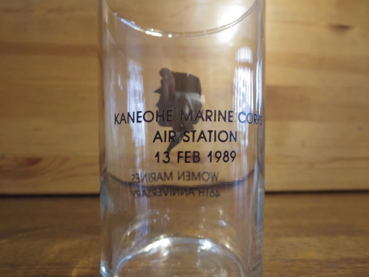 U.S.MARINE CORPS Glass 1989年 used