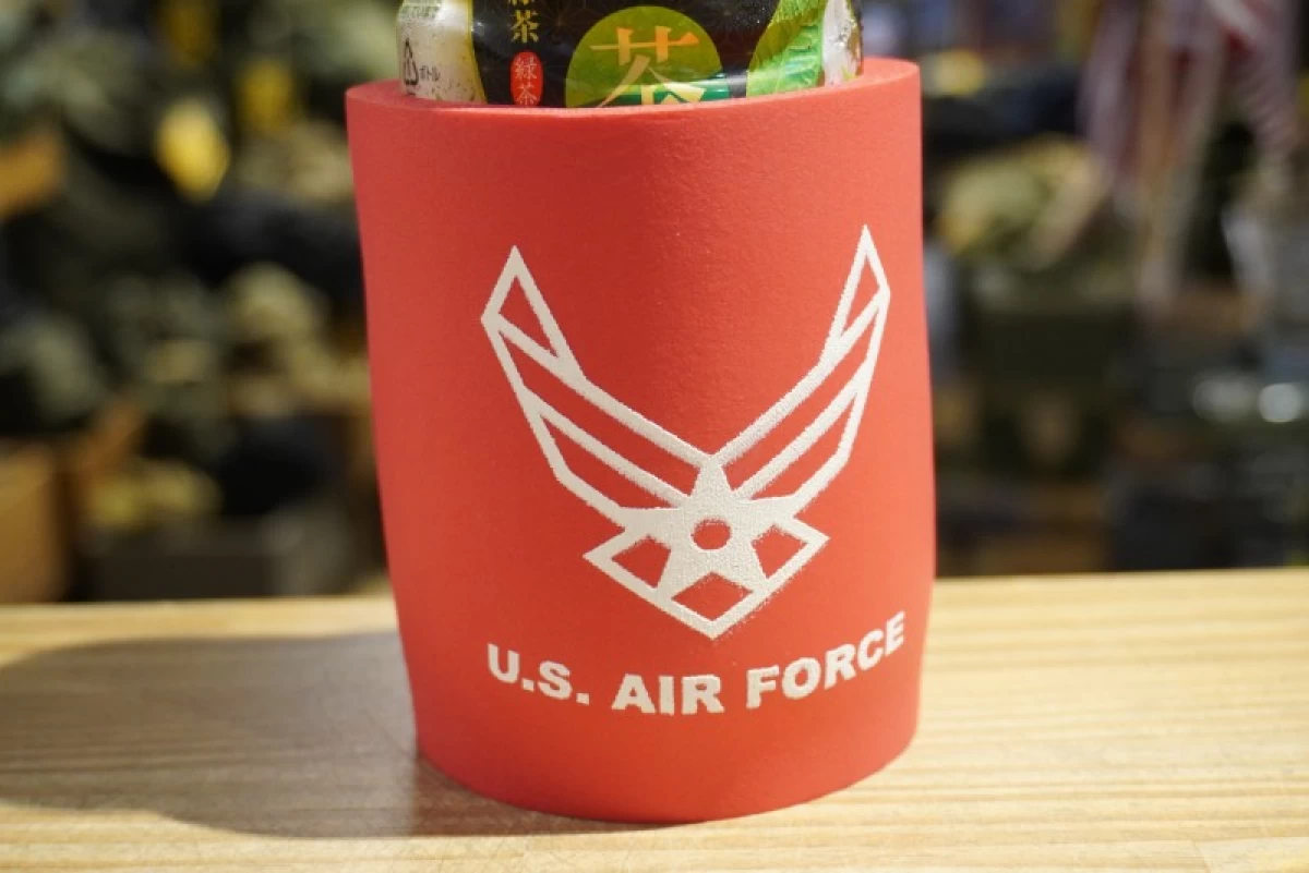 U.S.AIR FORCE Drink Holder Red new?