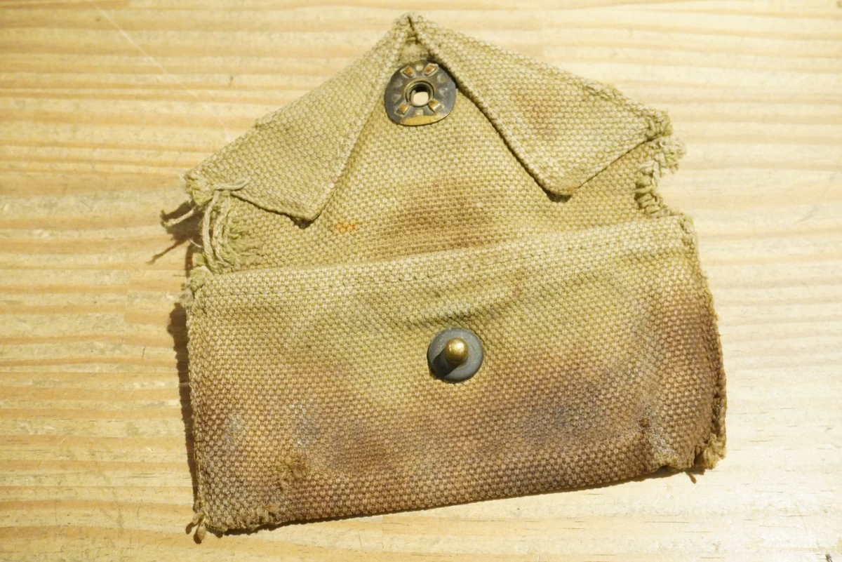 U.S.ARMY M-1924? Pouch First-Aid 1940年代 used