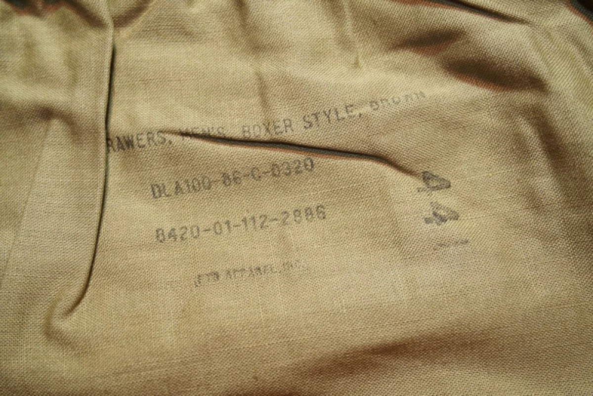 U.S.DRAWERS 3Pair Cotton? 1986年 size44 new