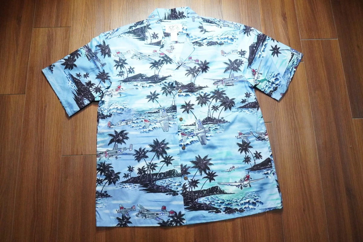 U.S.ARMY AIR FORCE Aloha Shirt 