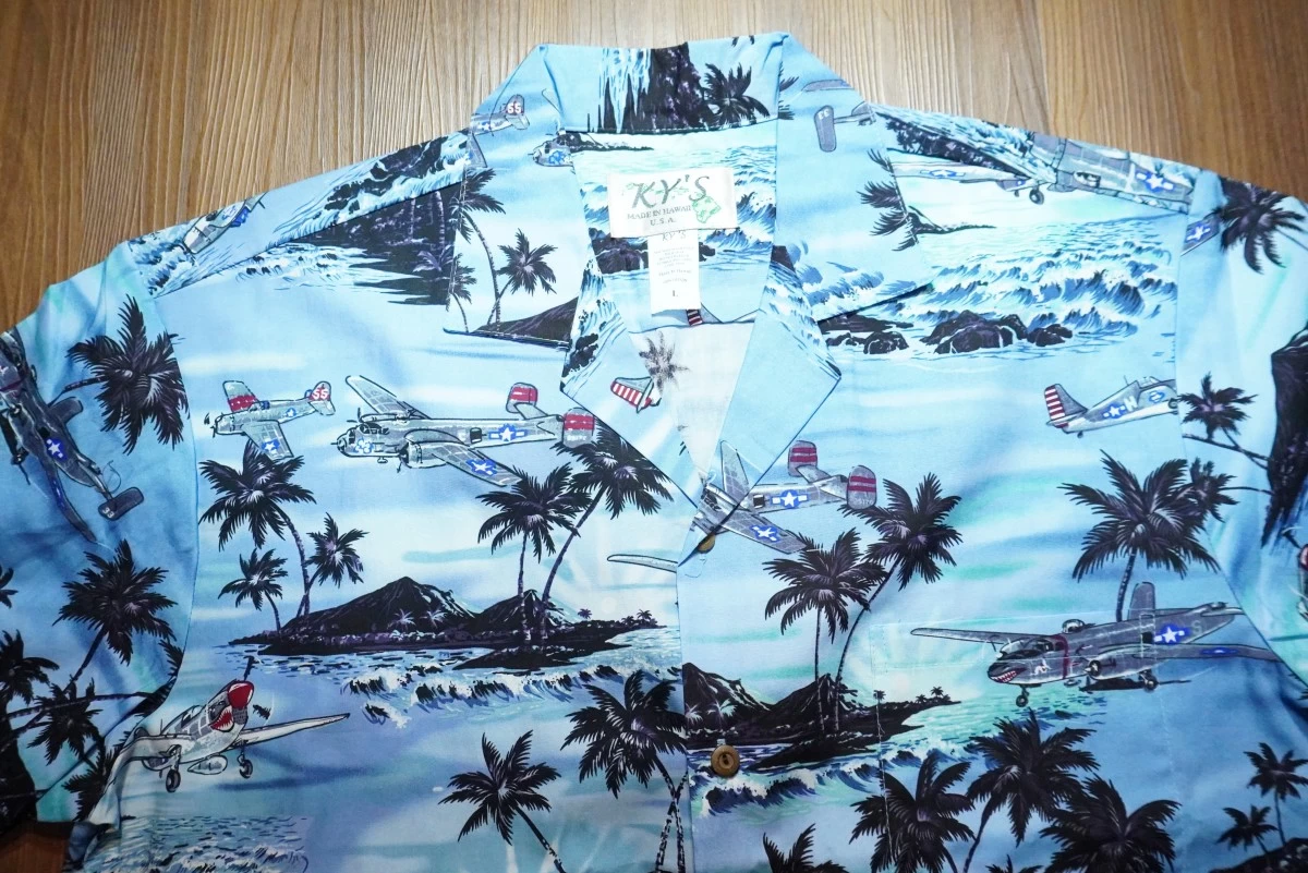 U.S.ARMY AIR FORCE Aloha Shirt 