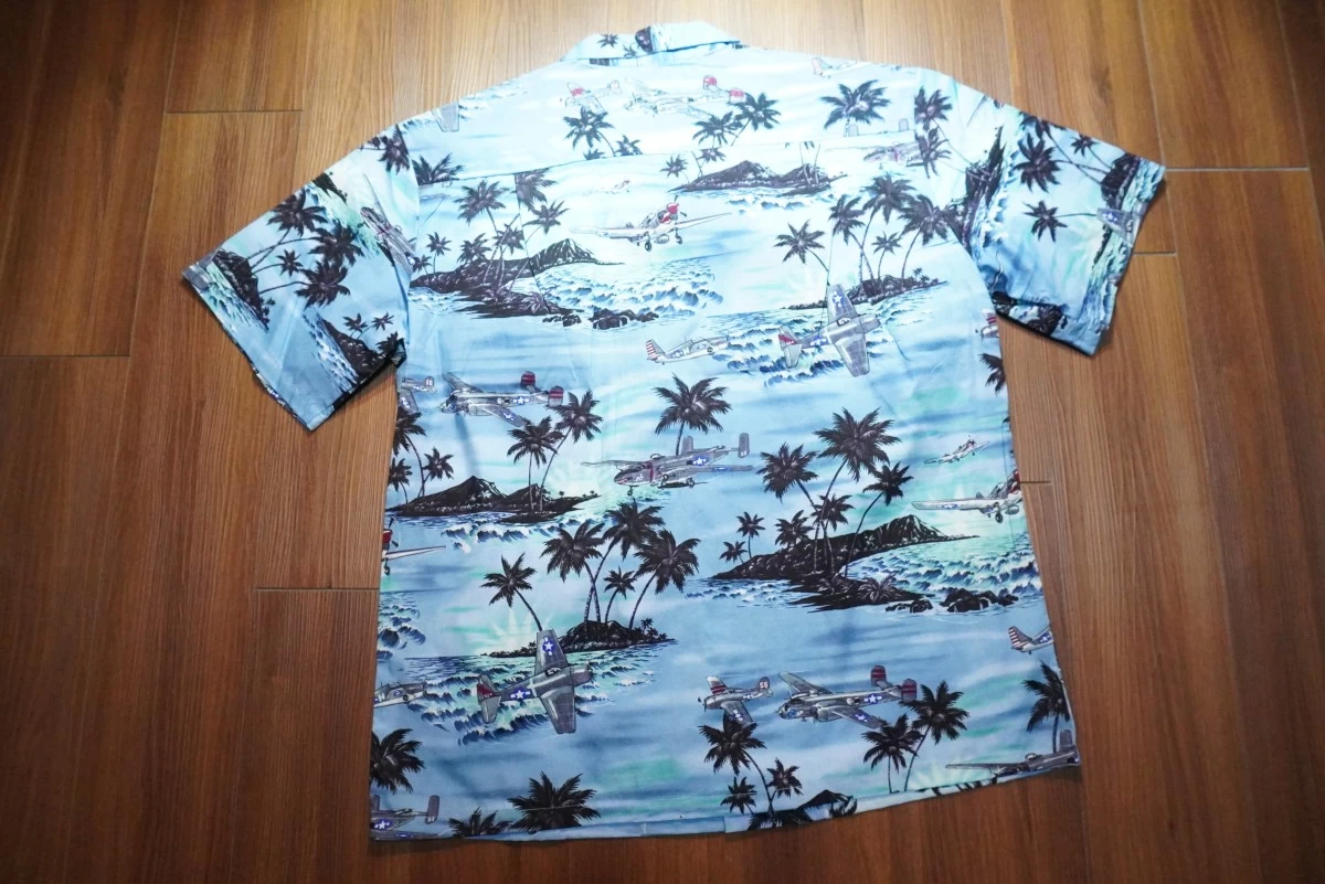 U.S.ARMY AIR FORCE Aloha Shirt 