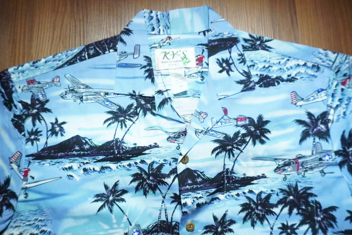 U.S.ARMY AIR FORCE Aloha Shirt 