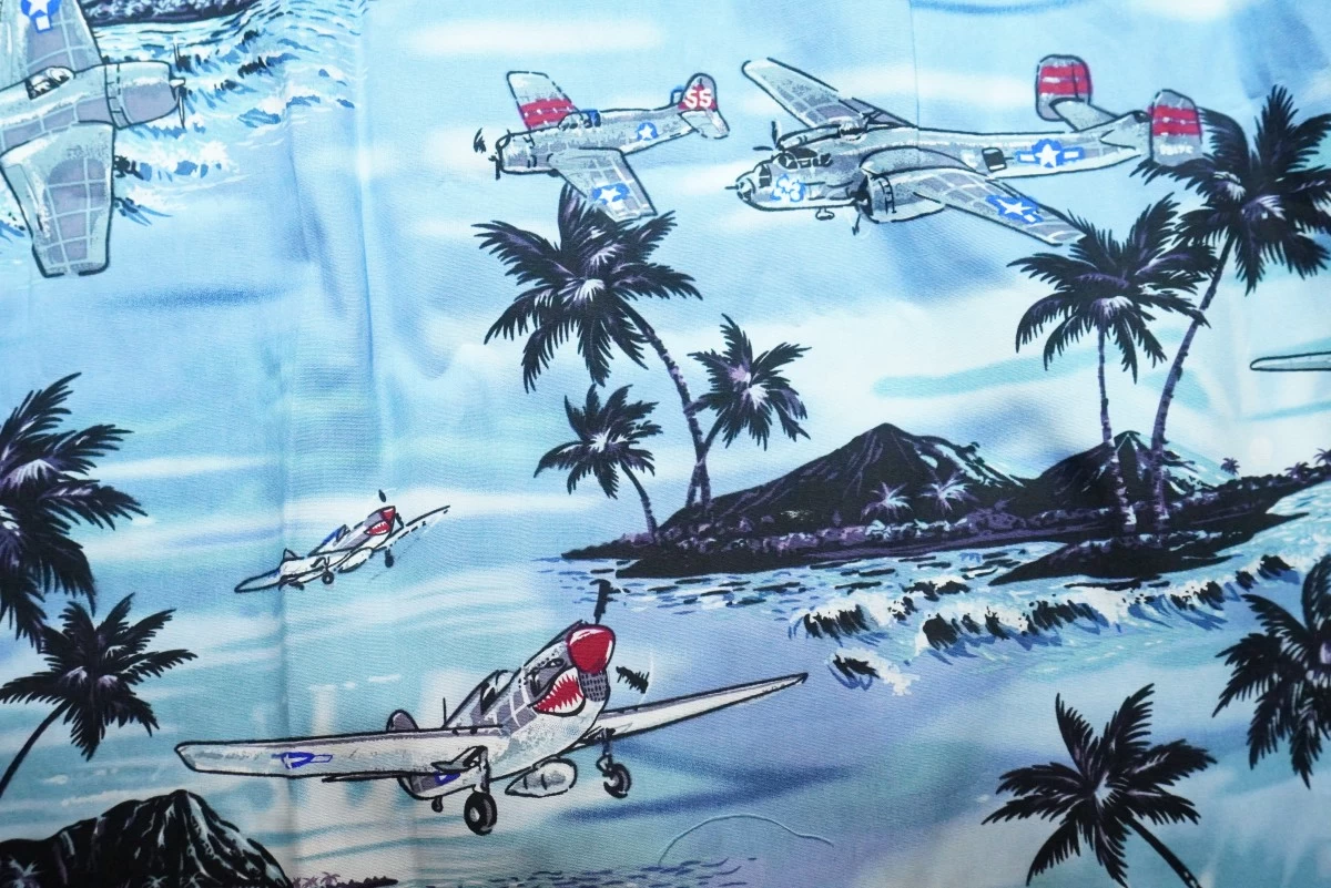 U.S.ARMY AIR FORCE Aloha Shirt 