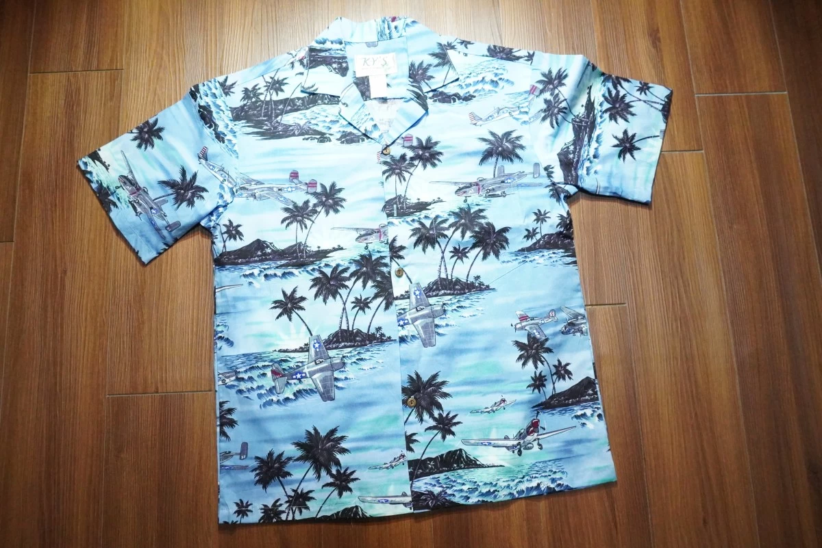 U.S.ARMY AIR FORCE Aloha Shirt 