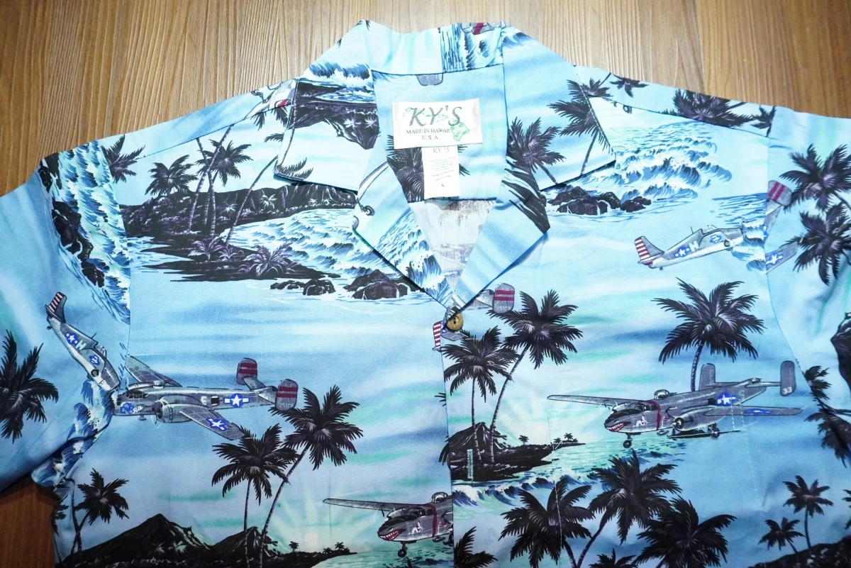 U.S.ARMY AIR FORCE Aloha Shirt 