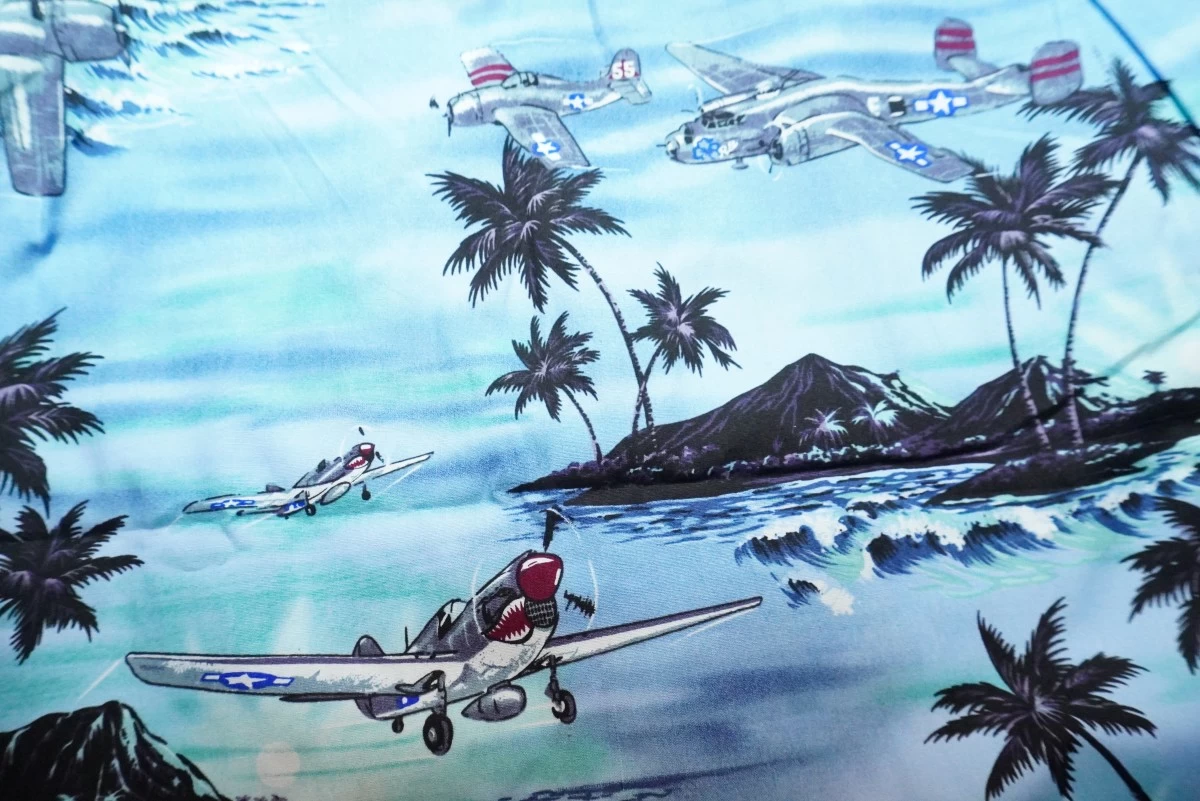 U.S.ARMY AIR FORCE Aloha Shirt 