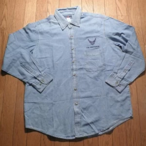 U.S.AIR FORCE Shirt 100%Cotton sizeL new