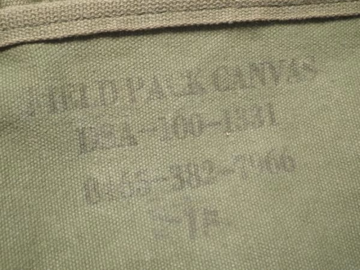 U.S.Field Pack Canvas 1965年頃 used