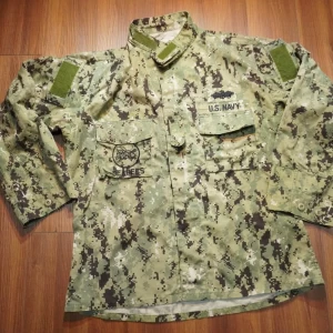 U.S.NAVY Blouse Working Uniform TYPEⅢ SEABEES sizeL-R used