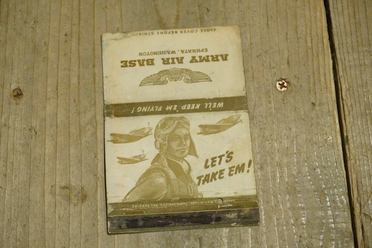 U.S.ARMY AIR FORCE Match Book 