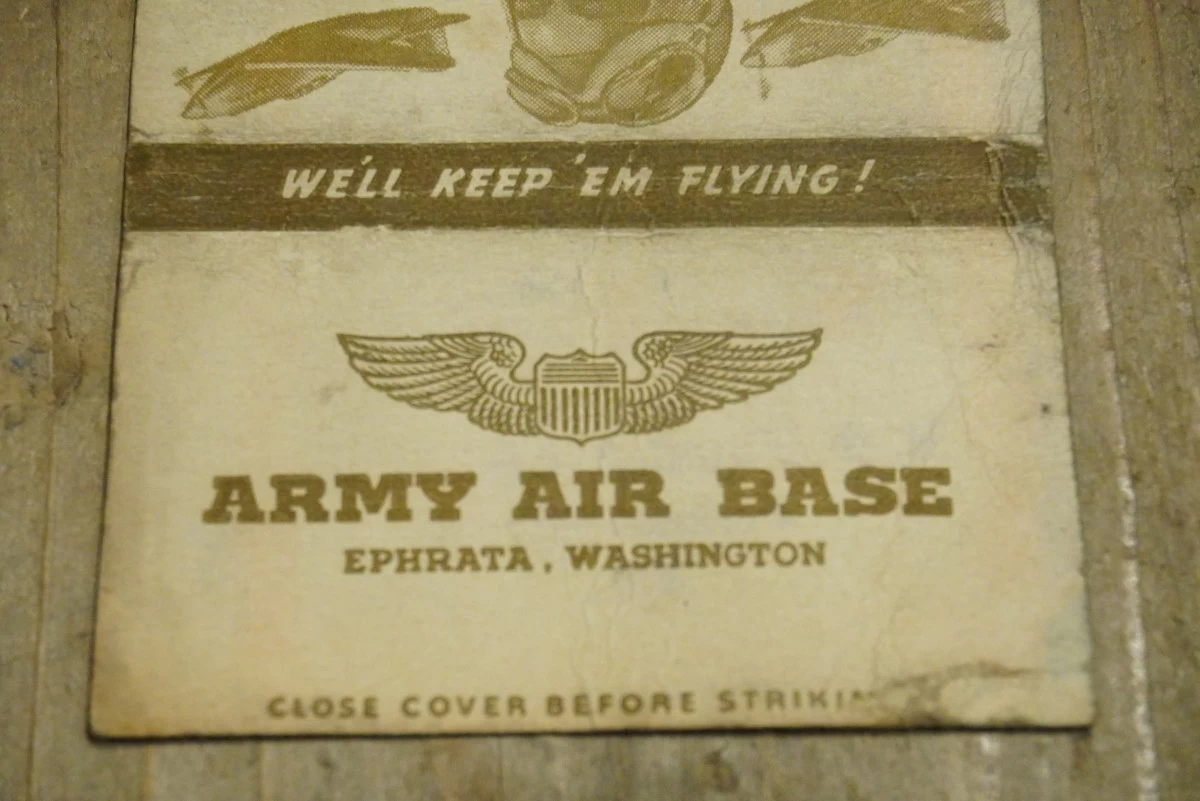 U.S.ARMY AIR FORCE Match Book 