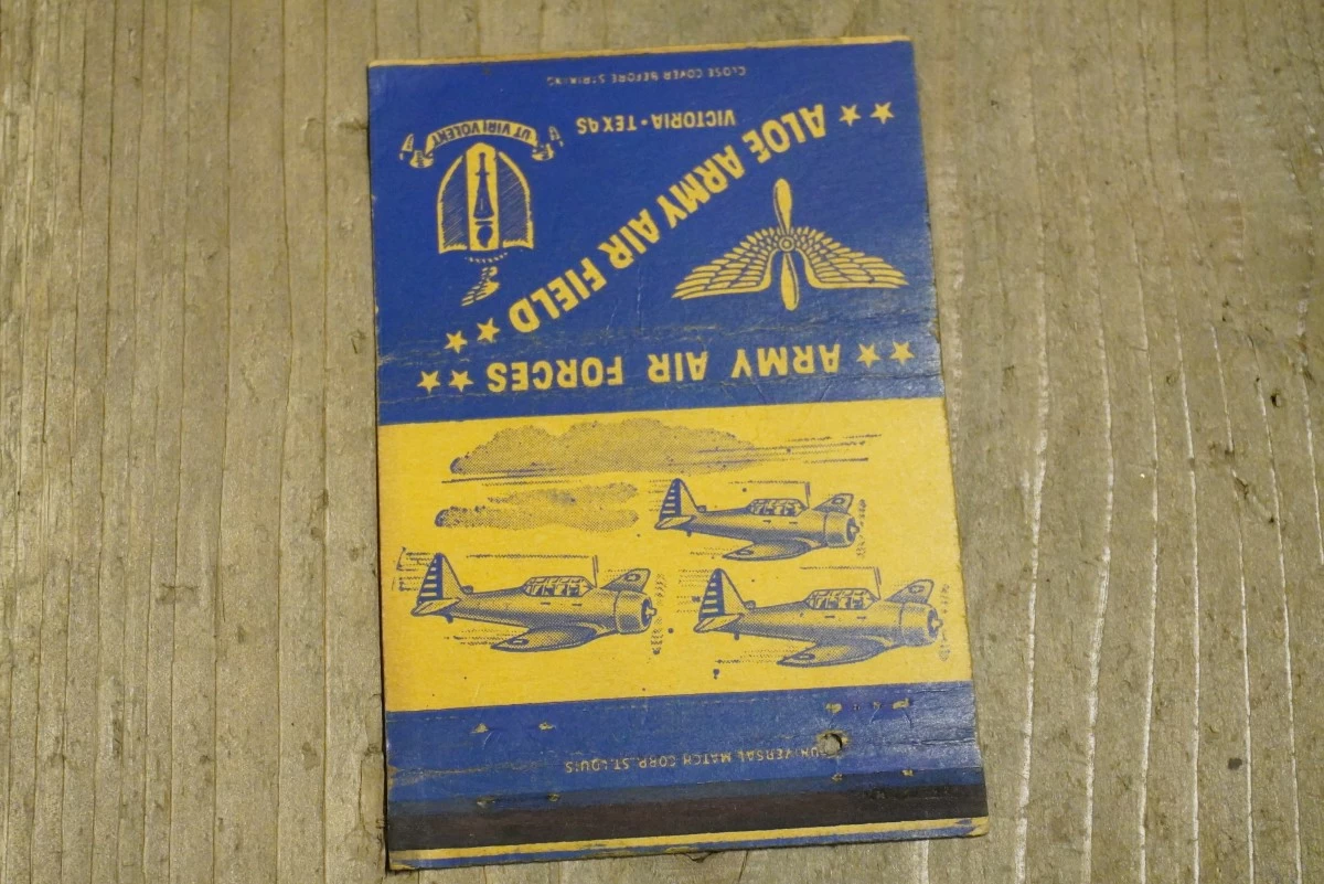 U.S.ARMY AIR FORCE Match Book 