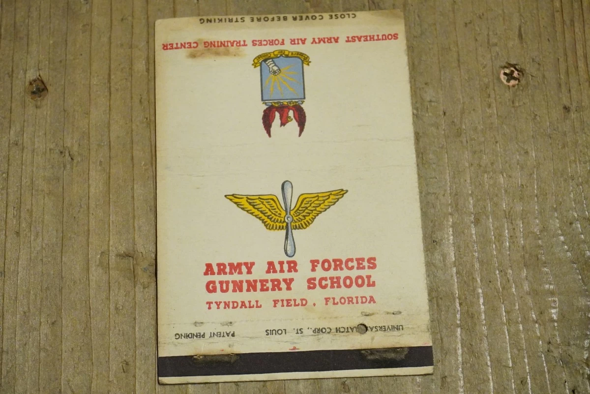 U.S.ARMY AIR FORCE Match Book 