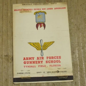 U.S.ARMY AIR FORCE Match Book 