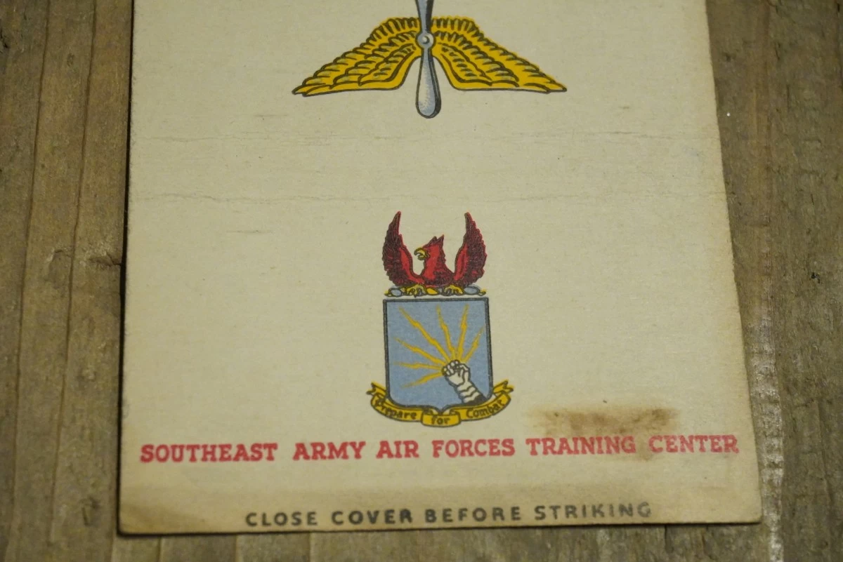 U.S.ARMY AIR FORCE Match Book 