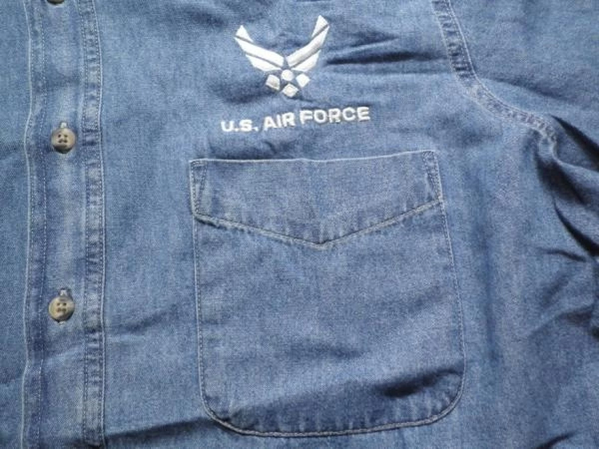 U.S.AIR FORCE Shirt 100%Cotton sizeL new