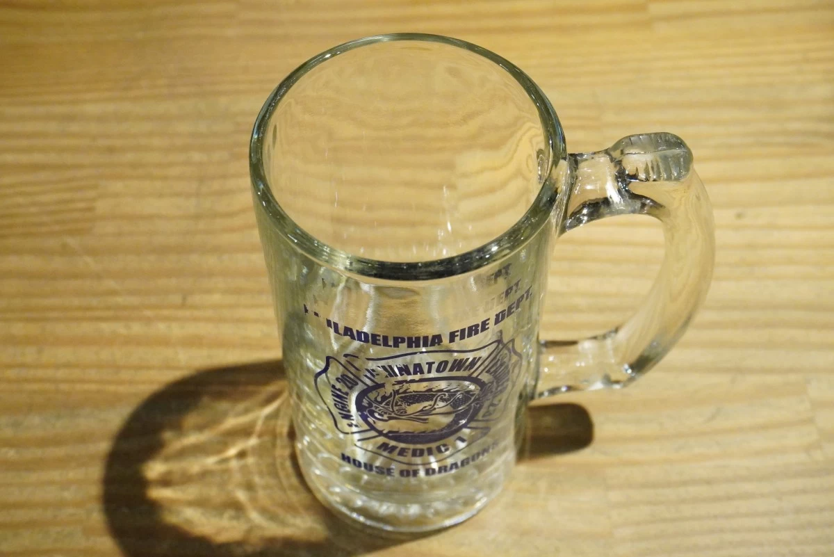 U.S.PHILADELPHIA FIRE DEPT. Beer Mug used