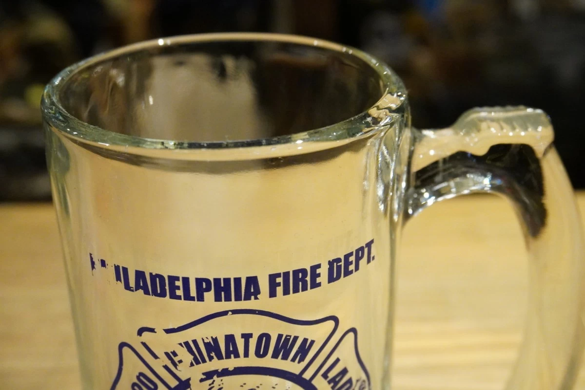 U.S.PHILADELPHIA FIRE DEPT. Beer Mug used