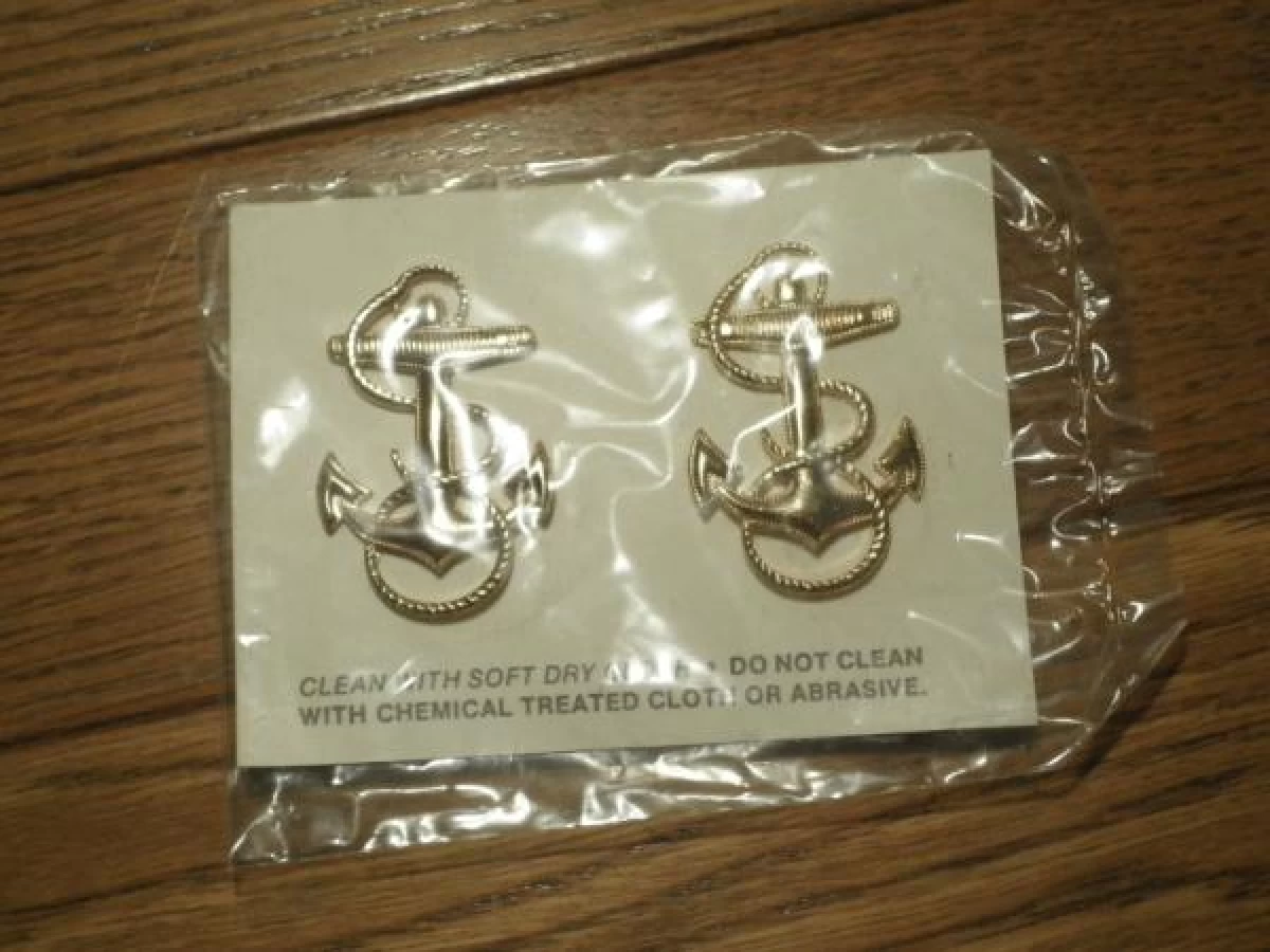 U.S.NAVY Anchor pins Left&Right sets new