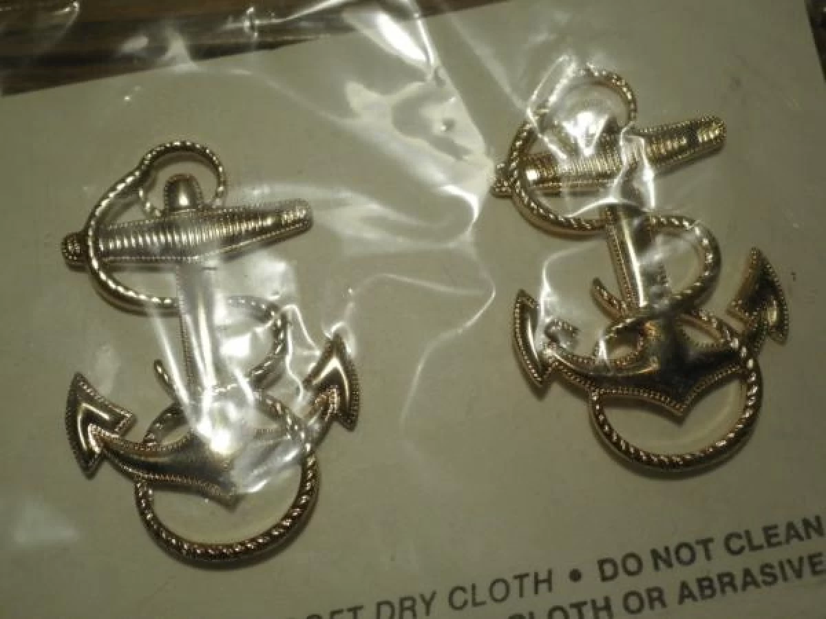 U.S.NAVY Anchor pins Left&Right sets new