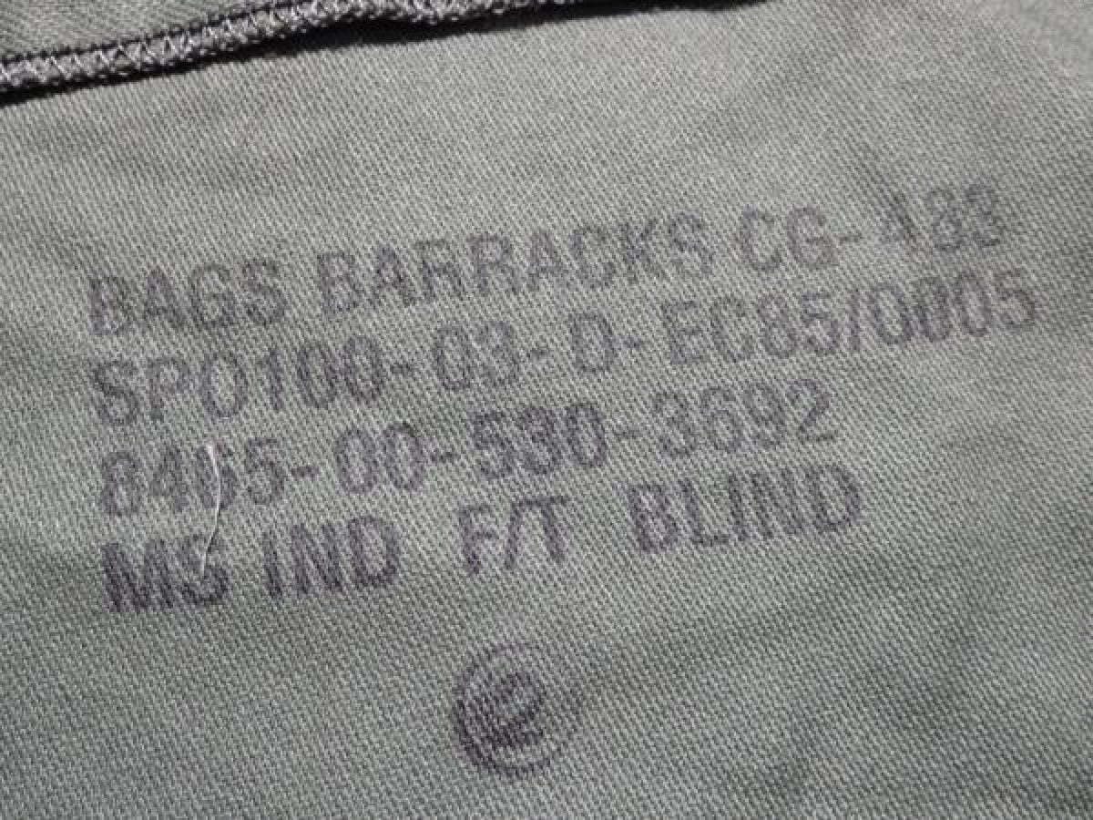 U.S.Bag Barrack 2003年 used