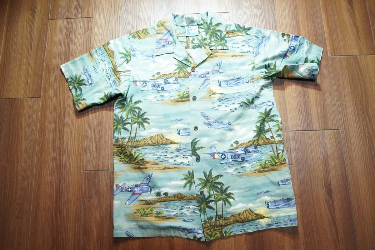 U.S.ARMY AIR FORCE Aloha Shirt 