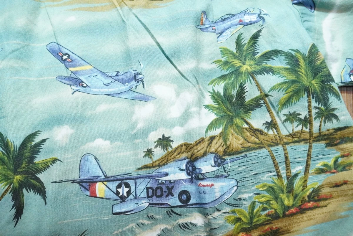 U.S.ARMY AIR FORCE Aloha Shirt 