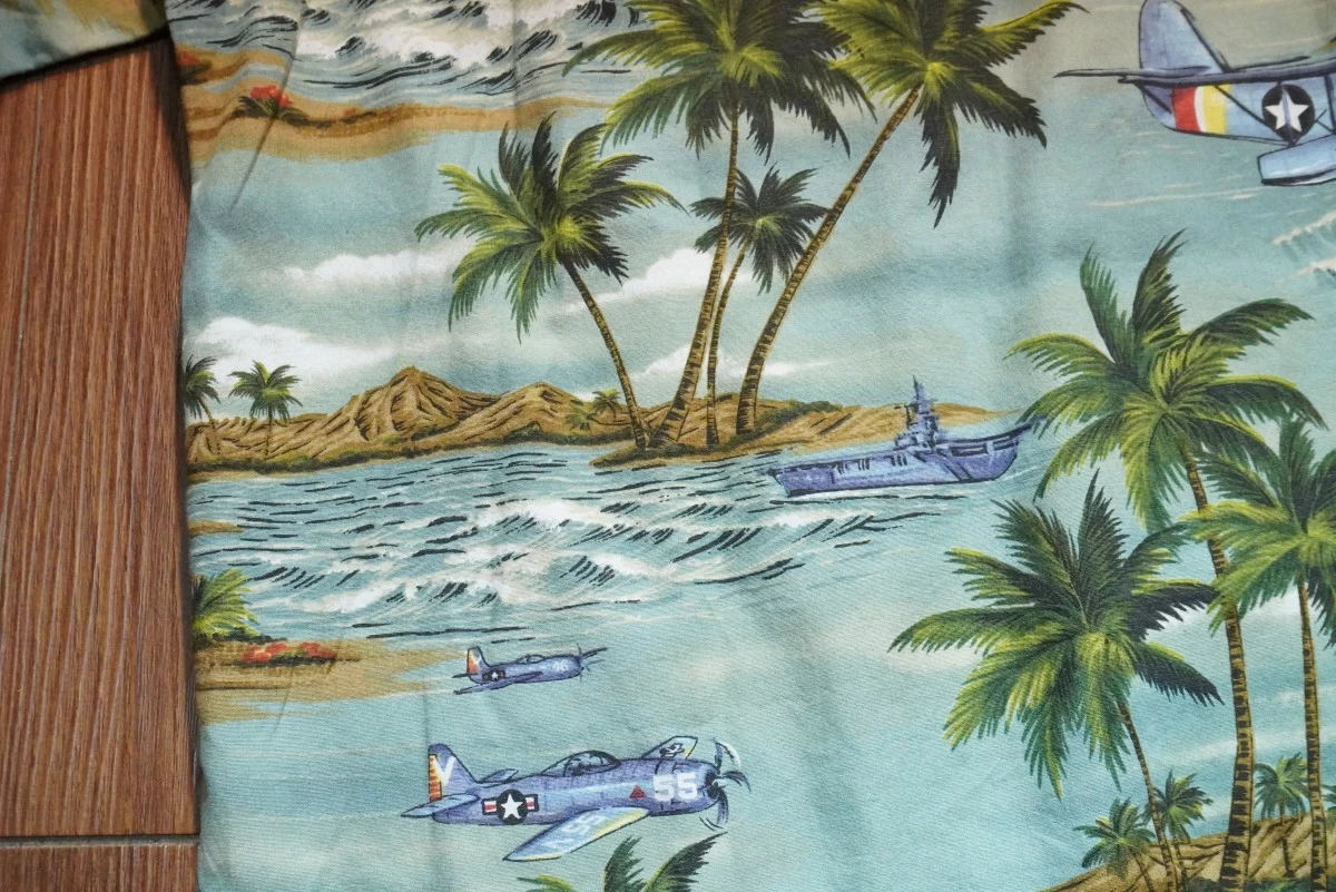 U.S.ARMY AIR FORCE Aloha Shirt 